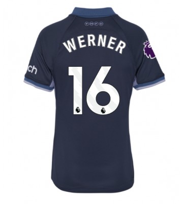 Tottenham Hotspur Timo Werner #16 Bortatröja Dam 2023-24 Kortärmad